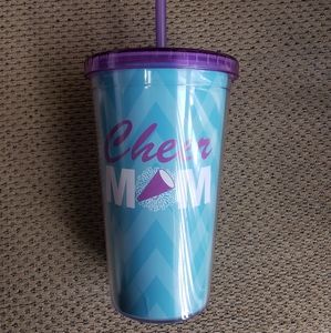 Double Walled Cheer Mom Tumbler